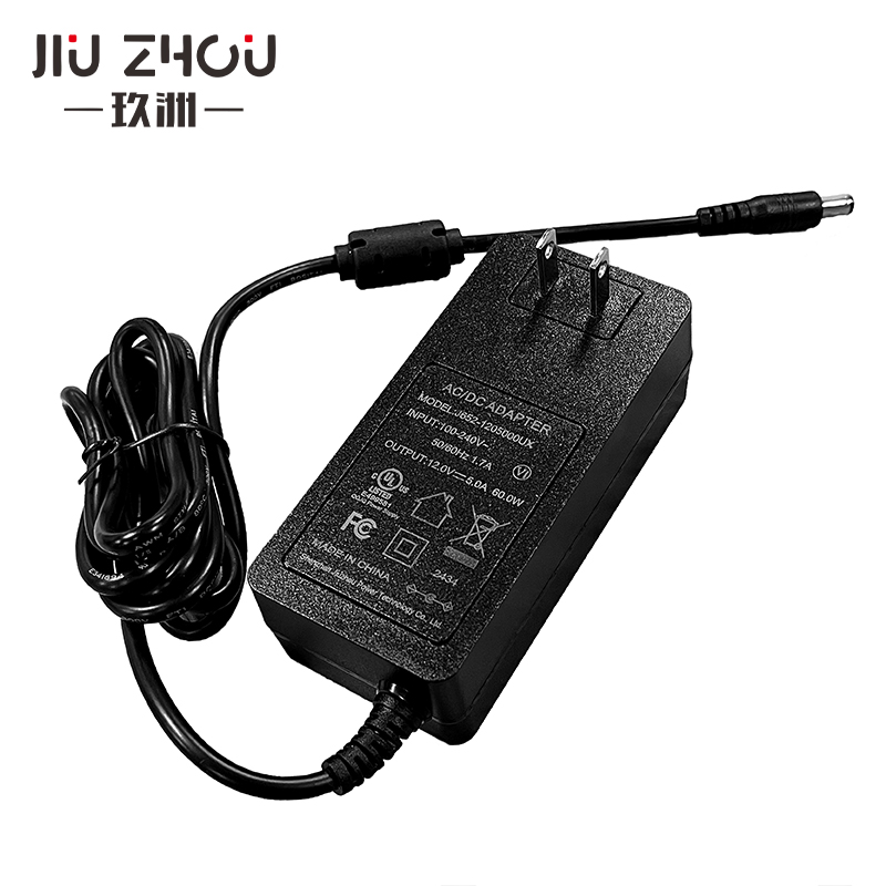12v5a插墻式電源適配器CQC認證jiuzhou power廠家 