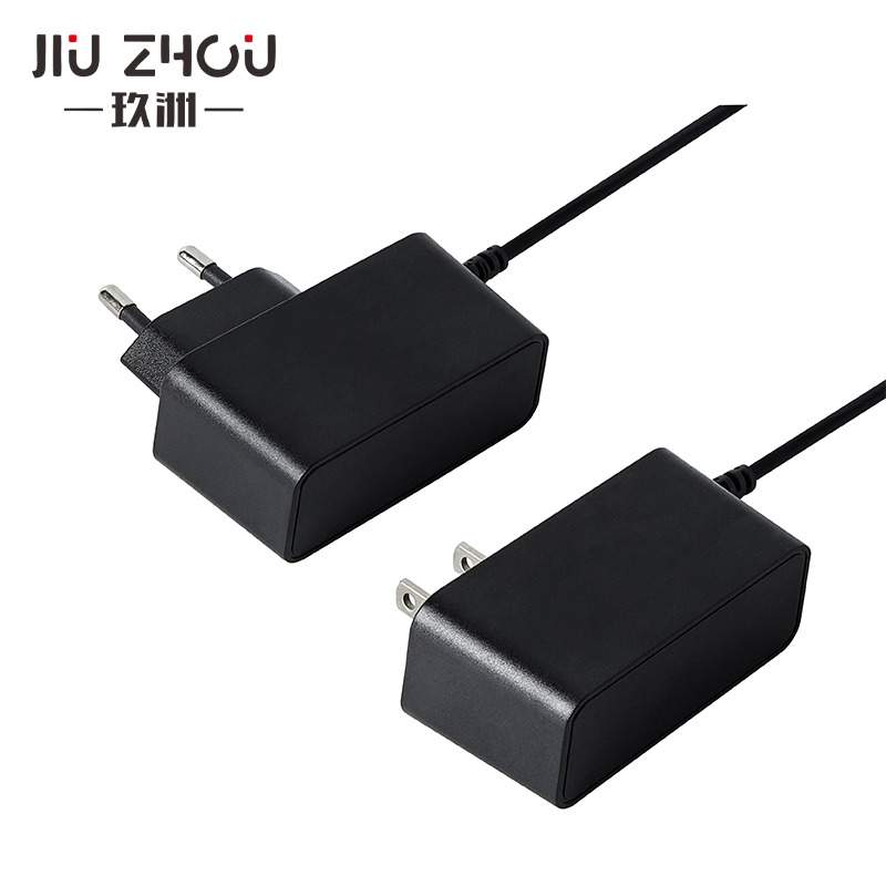 12v2a側(cè)插電源適配器美規(guī)UL認證手機數(shù)碼帶線充電器廠家18W電源適配器 