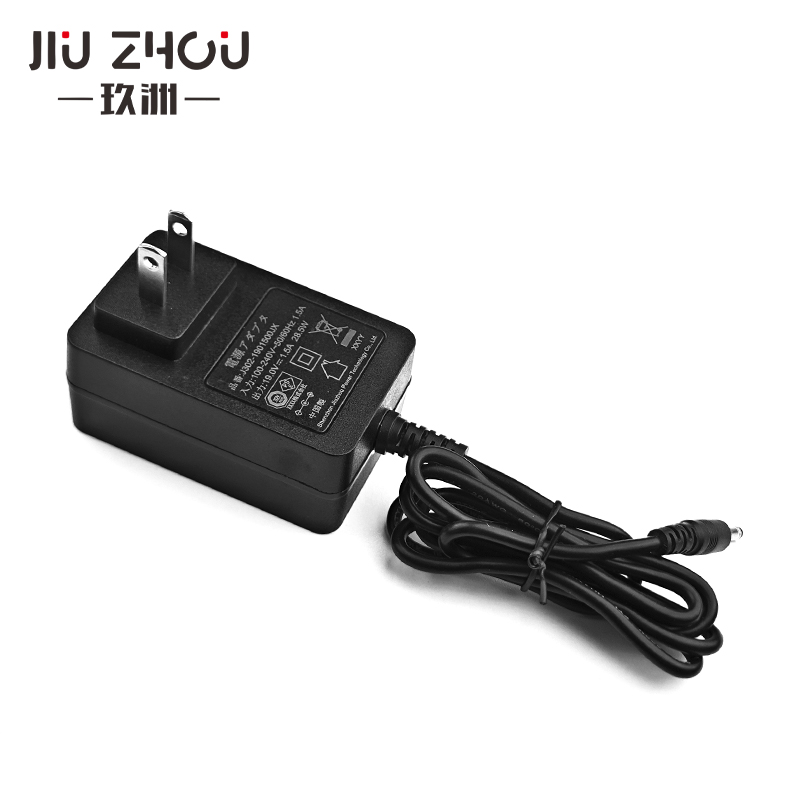 12v2a電源適配器中規(guī)3C美規(guī)FCC認證廠家jiuzhou power制造 